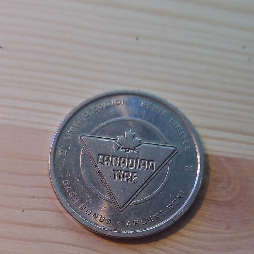 Canadian Tire Limited Edition Silver Coin